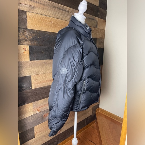Mountain Hardware Flawed Puffer Down Black Jacket Coat, Size Large - Picture 5 of 8